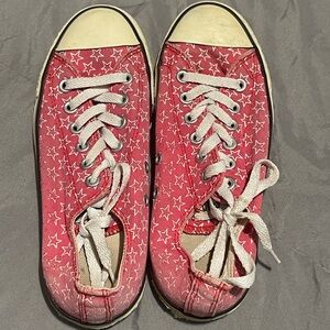 Red Star Converse , mildly worn